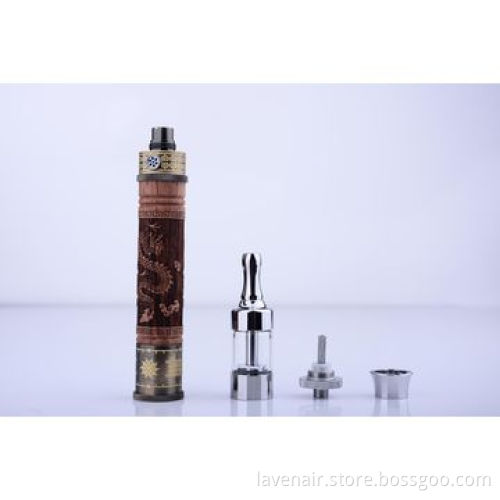 Wooden electronic cigarette with protank II atomizer, 1100mAh battery